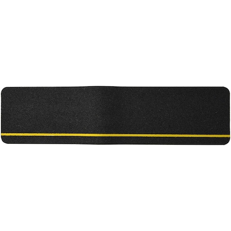 Pinpoint 6 x 24 in. Slip Resistant Reflective TreadBlack PI1485375